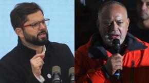 Diosdado Cabello volvió a calificar de "bobo" al Presidente Boric: "Es incapaz de gobernar su propio país" Diosdado Cabello volvió a calificar de "bobo" al Presidente Boric: "Es incapaz de gobernar su propio país"