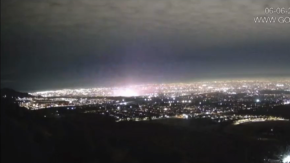 Así sería el momento de la falla eléctrica que afecta a varias comunas de Santiago
