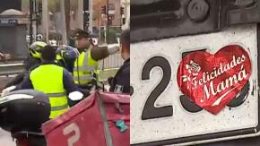 "Felicidades mamá": Motorista tapó con un sticker de corazón la patente de su moto e intentó huir de fiscalización "Felicidades mamá": Motorista tapó con un sticker de corazón la patente de su moto e intentó huir de fiscalización