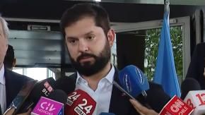 "Lo sacan ellos o lo sacamos nosotros": El duro mensaje del Presidente Boric a Argentina por base militar