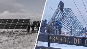 Luego que Chile golpeara la mesa: Argentina desmontó paneles solares Luego que Chile golpeara la mesa: Argentina desmontó paneles solares