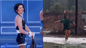 Chilena se hace viral por bailar bajo la lluvia: usuarios piden que el video llegue a Tom Holland