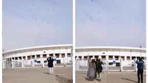 ¿Real o fake? La verdad detrás de la viralizada imagen de cóndores volando sobre el Estadio Nacional ¿Real o fake? La verdad detrás de la viralizada imagen de cóndores volando sobre el Estadio Nacional