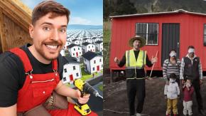 "Por esto hacemos videos así": MrBeast construyó y regaló 100 casas en 5 países de Latinoamérica