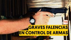 Exclusivo T13: Informe de Contraloría revela que personas con prontuario pueden comprar armas Exclusivo T13: Informe de Contraloría revela que personas con prontuario pueden comprar armas