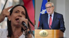 "Siempre recordaremos su apoyo": El agradecimiento de Machado al canciller de Chile por votación en la OEA "Siempre recordaremos su apoyo": El agradecimiento de Machado al canciller de Chile por votación en la OEA