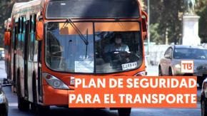 Buses con cámaras y paradas flexibles: Así será el nuevo plan de seguridad en el transporte público