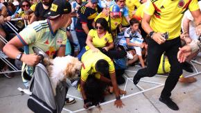 Hasta hubo desmayos: Los registros del caos en el ingreso a la final de Copa América entre Argentina y Colombia Hasta hubo desmayos: Los registros del caos en el ingreso a la final de Copa América entre Argentina y Colombia