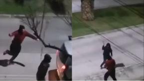 Atacante perdió su arma tras ser golpeado: Mujer sufrió violento asalto en Renca Atacante perdió su arma tras ser golpeado: Mujer sufrió violento asalto en Renca