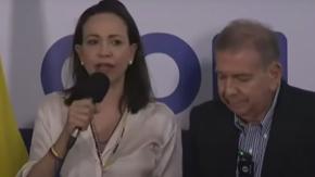 Oposición venezolana asegura tener el 70% de los votos: "La voluntad expresada la haremos respetar"