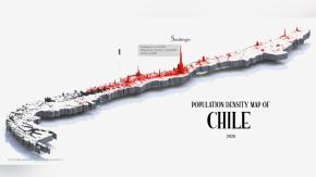Investigador de Stanford analizó el mapa chileno y explicó por qué somos “incomprensibles”