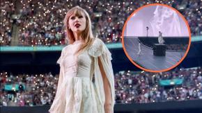 Taylor Swift queda atrapada en plataforma del escenario durante un concierto en Dublín 