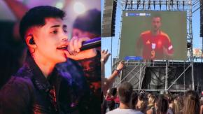 El incómodo momento que vivió Cris Mj en España: Abandonó show que hacía porque el público veía la Eurocopa