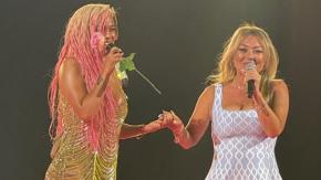Tras dos años fuera de los escenarios: Amaia Montero reapareció en concierto de Karol G y cantó 'Rosas' Tras dos años fuera de los escenarios: Amaia Montero reapareció en concierto de Karol G y cantó 'Rosas'