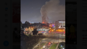 Incendio afecta Hospital Barros Luco: hay cortes de tránsito en el lugar