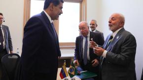 "El que se asustó que se tome una manzanilla": La respuesta de Maduro a Lula por su temor a baño de sangre en Venezuela "El que se asustó que se tome una manzanilla": La respuesta de Maduro a Lula por su temor a baño de sangre en Venezuela