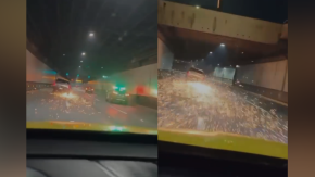 VIDEO | Los impresionantes registros de la persecución a vehículo robado desde Vitacura hasta San Miguel VIDEO | Los impresionantes registros de la persecución a vehículo robado desde Vitacura hasta San Miguel
