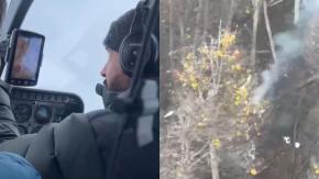 VIDEO | El momento en que encuentran avioneta que capotó con 7 tripulantes en la región de Aysén VIDEO | El momento en que encuentran avioneta que capotó con 7 tripulantes en la región de Aysén