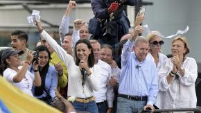 El mensaje de Machado en día de manifestaciones clave en Venezuela: “Nadie podrá robarnos lo que logramos” El mensaje de Machado en día de manifestaciones clave en Venezuela: “Nadie podrá robarnos lo que logramos”
