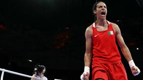 Boxeadora que no pasó prueba de género, Imane Khelif, asegura medalla en París 2024 Boxeadora que no pasó prueba de género, Imane Khelif, asegura medalla en París 2024