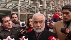 En completo silencio: Así fue la llegada de Luis Hermosilla al Centro de Justicia para su formalización