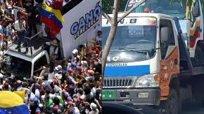 Oposición acusa a gobierno de Maduro de "robarse" camión que utilizó María Corina Machado Oposición acusa a gobierno de Maduro de "robarse" camión que utilizó María Corina Machado