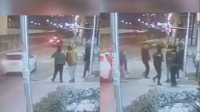 Los encañonaron a pasos del Metro: Violento "abordazo" en Peñalolén Los encañonaron a pasos del Metro: Violento "abordazo" en Peñalolén