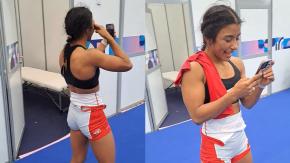 "Ya no vas a trabajar mamita de mi vida": Emotiva promesa de luchadora ecuatoriana tras ganar medalla en París 2024 "Ya no vas a trabajar mamita de mi vida": Emotiva promesa de luchadora ecuatoriana tras ganar medalla en París 2024