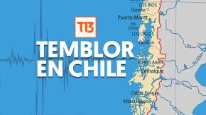 Registran temblor en la zona sur del país