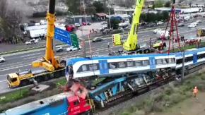 "EFE jamás apareció": El descargo de la hija de fallecido en el choque de trenes en San Bernardo "EFE jamás apareció": El descargo de la hija de fallecido en el choque de trenes en San Bernardo