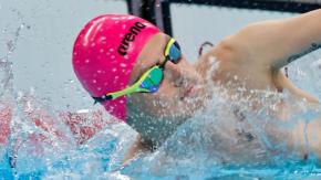 Alberto Abarza se lució en los 100 metros espalda en la natación: este jueves va por las medallas en los JJPP París 2024