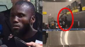 Pasajero haitiano da su versión tras vivir minuto de furia en aeropuerto de Santiago: quedó con arraigo nacional Pasajero haitiano da su versión tras vivir minuto de furia en aeropuerto de Santiago: quedó con arraigo nacional