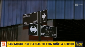 Menor fue abandonado en otra comuna: Asaltantes roban vehículo con lactante en el interior