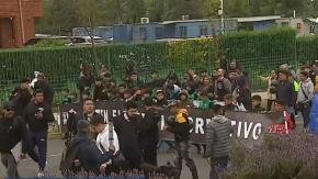 Crisis en la ANFP: Niños marcharon para defender el fútbol formativo