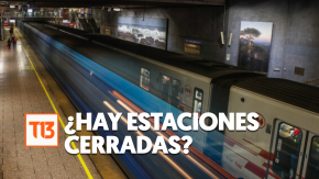 ¿Hay estaciones cerradas?: Revisa el estado del Metro de Santiago