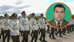 El homenaje de Carabineros al mayor Emmanuel Sánchez en la Parada Militar