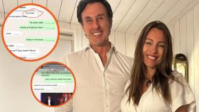 Pampita confirma separación y publica chats de Whatsapp con su marido: "Me enteré de todo el viernes 20"