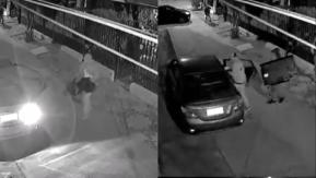 Mujer tuvo que esconderse con sus perros: Violento turbazo a vivienda en Conchalí Mujer tuvo que esconderse con sus perros: Violento turbazo a vivienda en Conchalí