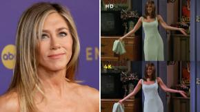 Se acabó el misterio: Jennifer Aniston aclaró de qué color era el vestido de Rachel en Friends