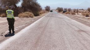 Un persona muere tras accidente en San Pedro de Atacama: Conductor iba en estado de ebriedad