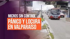 Reportajes T13 | Micros sin control: Pánico y locura en Valparaíso