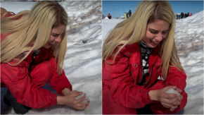 Cubana que vive en Chile cumplió su sueño de conocer la nieve y esta fue su reacción: "Es igualito al refrigerador" Cubana que vive en Chile cumplió su sueño de conocer la nieve y esta fue su reacción: "Es igualito al refrigerador"