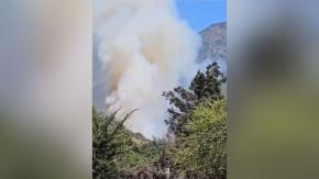 Senapred declaró alerta amarilla para Paine por incendio forestal Senapred declaró alerta amarilla para Paine por incendio forestal