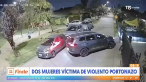 VIDEO | Violento portonazo en Ñuñoa: delincuentes agreden a mujeres que intentaron frustrar robo VIDEO | Violento portonazo en Ñuñoa: delincuentes agreden a mujeres que intentaron frustrar robo