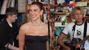 Dua Lipa regresa a Tiny Desk luego de 4 años y va por su propio récord: Así puedes ver la presentación