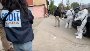 Hombre recibe disparos en plena calle en Lo Espejo Hombre recibe disparos en plena calle en Lo Espejo