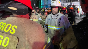 Incendio destruye viviendas en Recoleta