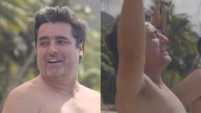 "Yo soy muy pudoroso": Jorge Zabaleta sorprende en "Socios por el mundo" al aparecer sin ropa en playa nudista