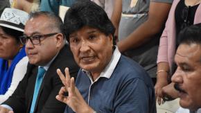 Evo Morales anuncia huelga de hambre para presionar diálogo en Bolivia: "Es el único camino" Evo Morales anuncia huelga de hambre para presionar diálogo en Bolivia: "Es el único camino"