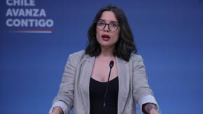 Vallejo responde a oposición tras críticas por caso Monsalve: "Ha instalado que deben pagar los costos dos ministras mujeres" Vallejo responde a oposición tras críticas por caso Monsalve: "Ha instalado que deben pagar los costos dos ministras mujeres"